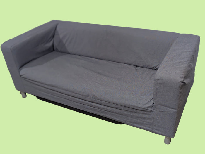 IKEA KLIPPAN Grey Fabric Sofa