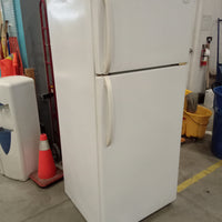 28"W White Fridge Freezer