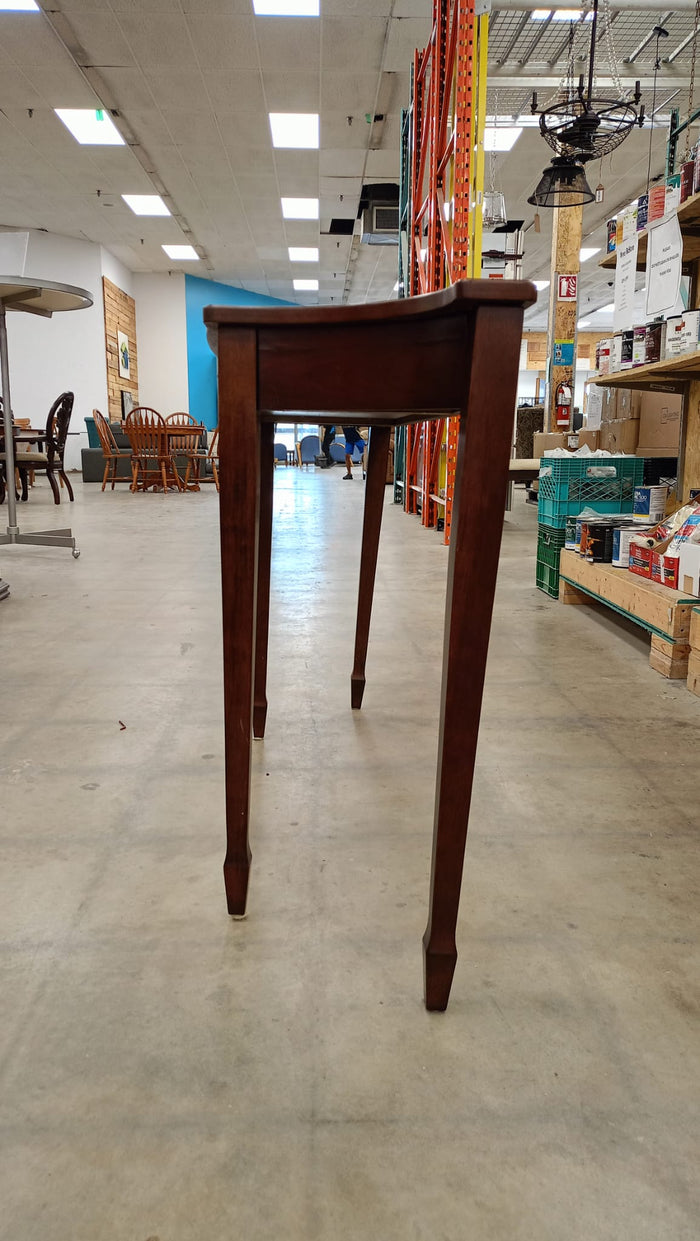 Antique Inlaid Hall Serving Table
