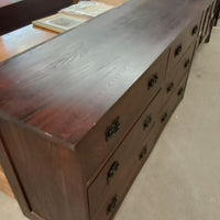 65"W Six Drawer Dresser