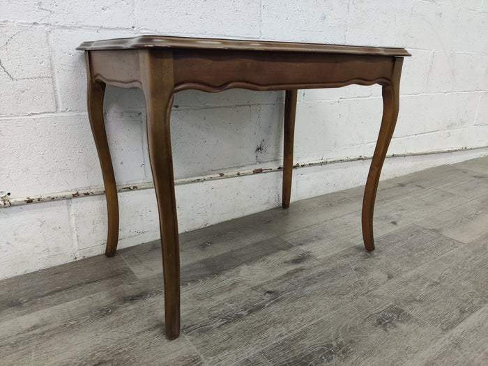 Wooden Raised Height Accent Table