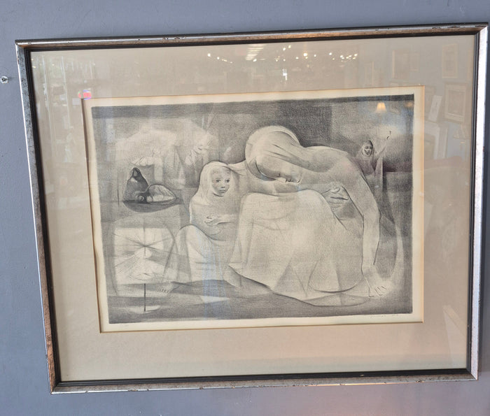 Composition with Child - Jack Nichols #7/30 Signed Lithograph