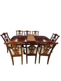 Gladstone Polished Dining Set for 8