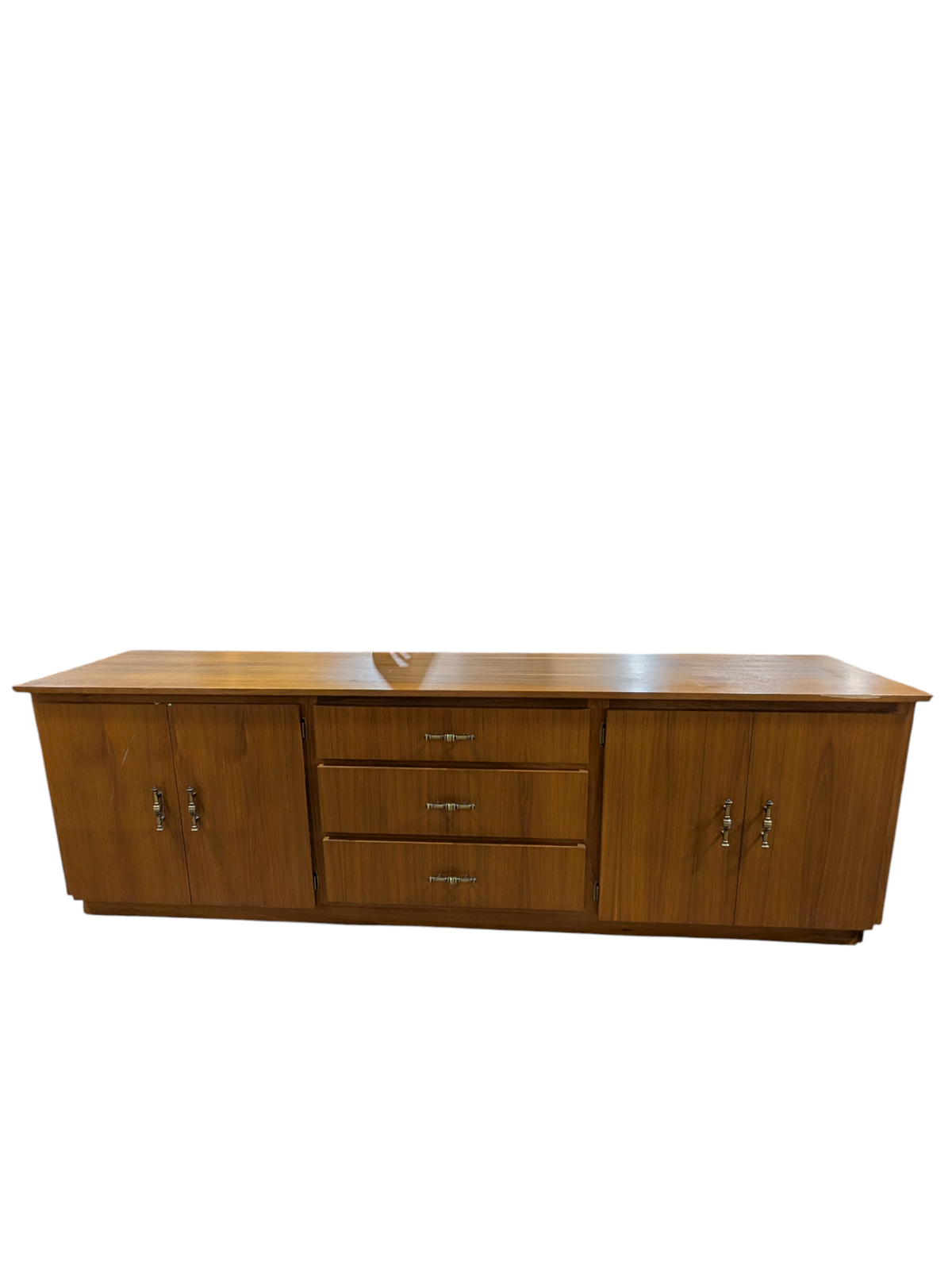 Wooden Mid-Century Credenza