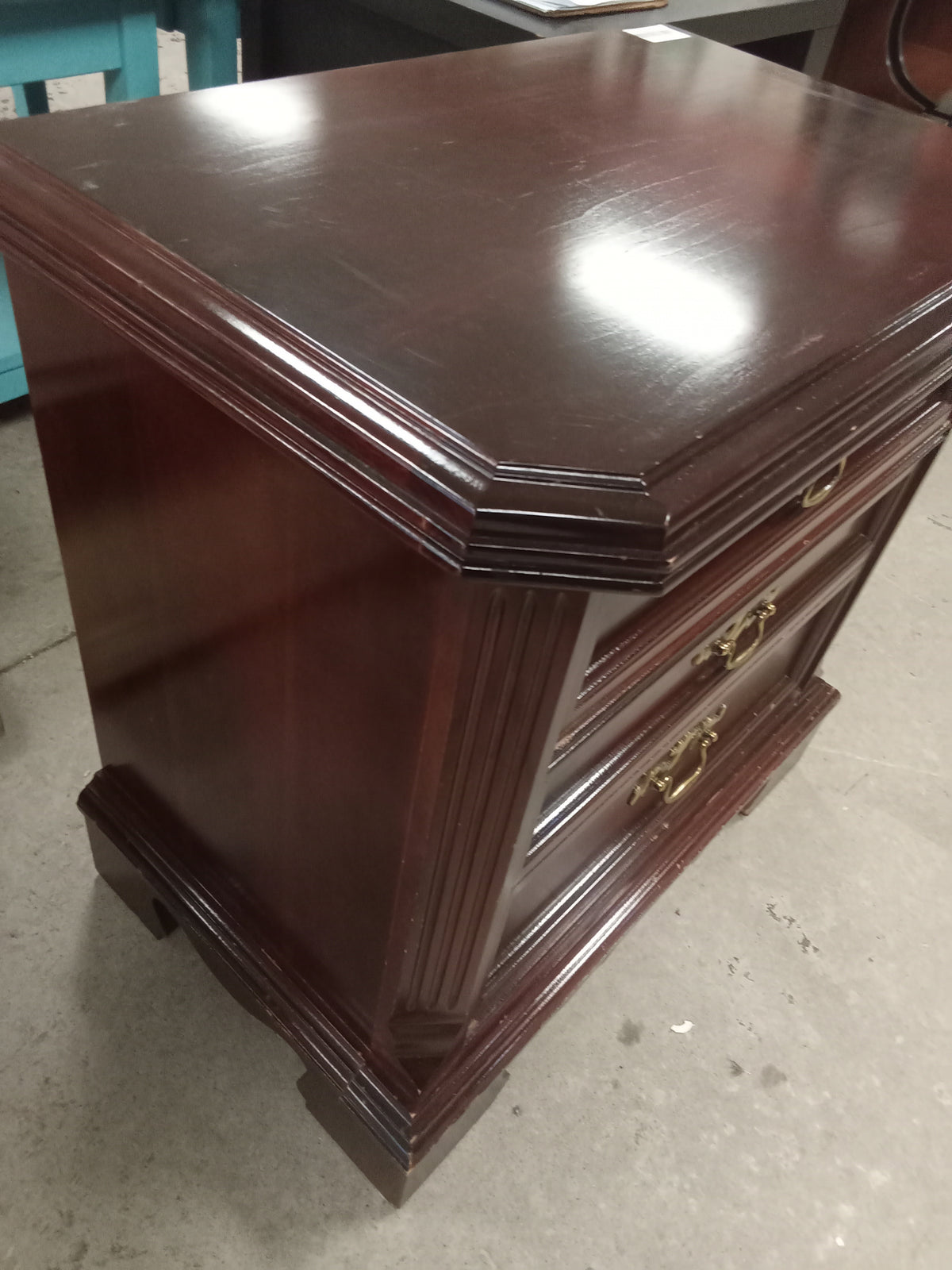 26"W Wood Nightstand