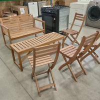 6-Piece Patio Set in Teak