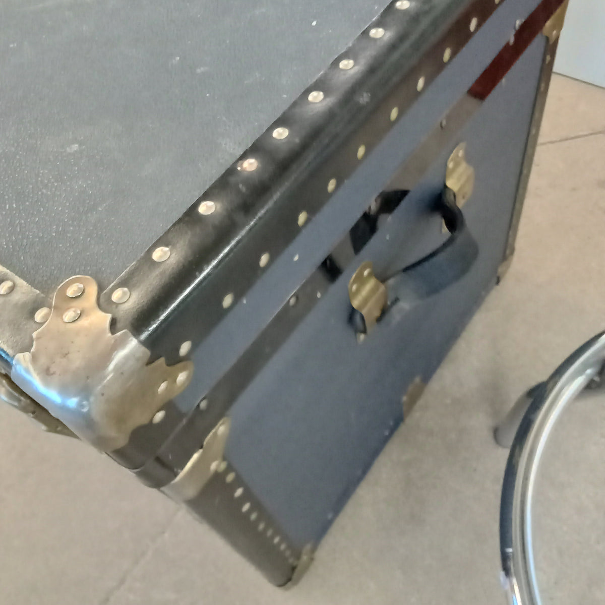 36"W Vintage Travel Trunk