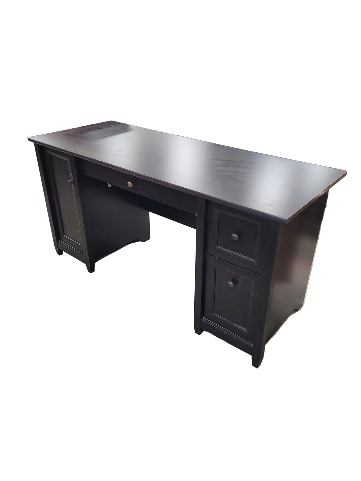 Dark Espresso Executive Desk