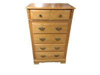 Maple Highboy Dresser