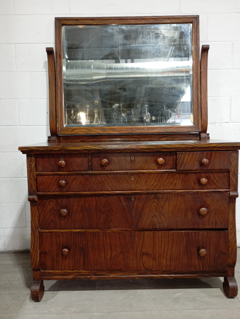 48"W WALNUT Bedroom Dresser