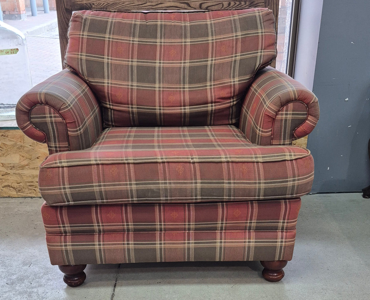 Plaid Sofa Chair