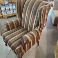 32"W Fabric Wingback Armchair