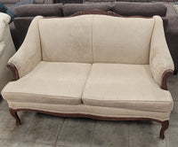 Cream-Colored Loveseat