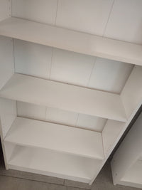 29.5"W White Bookshelf