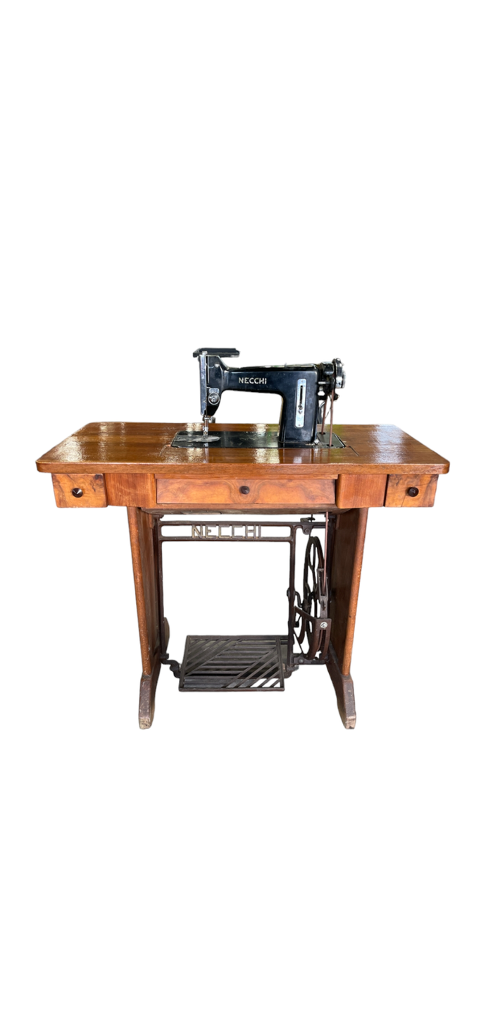 Necchi Sewing Machine with Table