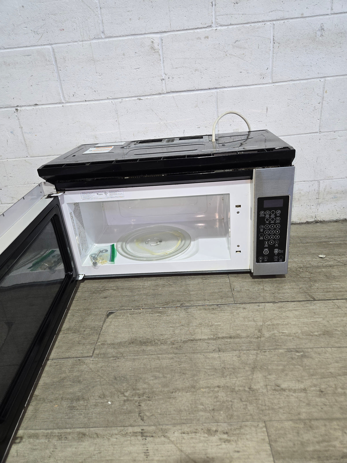 Stainless Steel  Over-The-Range Microwave Oven