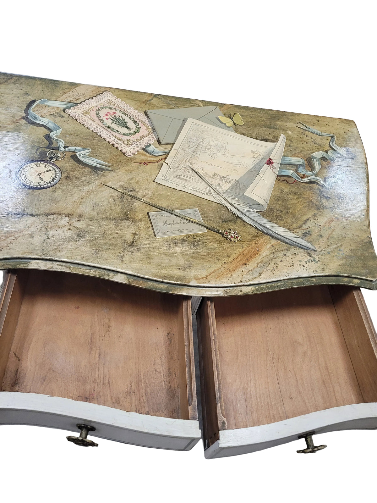 Trompe-L'oeil Writing Desk