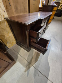 68"W TV Stand with Glass Doors and Drawers