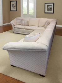 Light Cream Colored Sectional Sofa