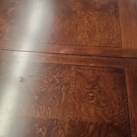 63"W Dining Set with Six Chairs and Two Leaves