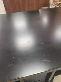 Black Metal Framed Corner Tv Stand