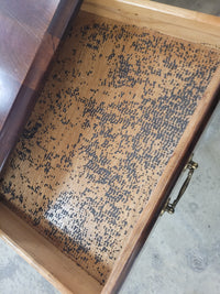High Gloss Mahogany End Table