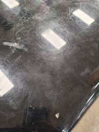 Black Faux Marble Side Table