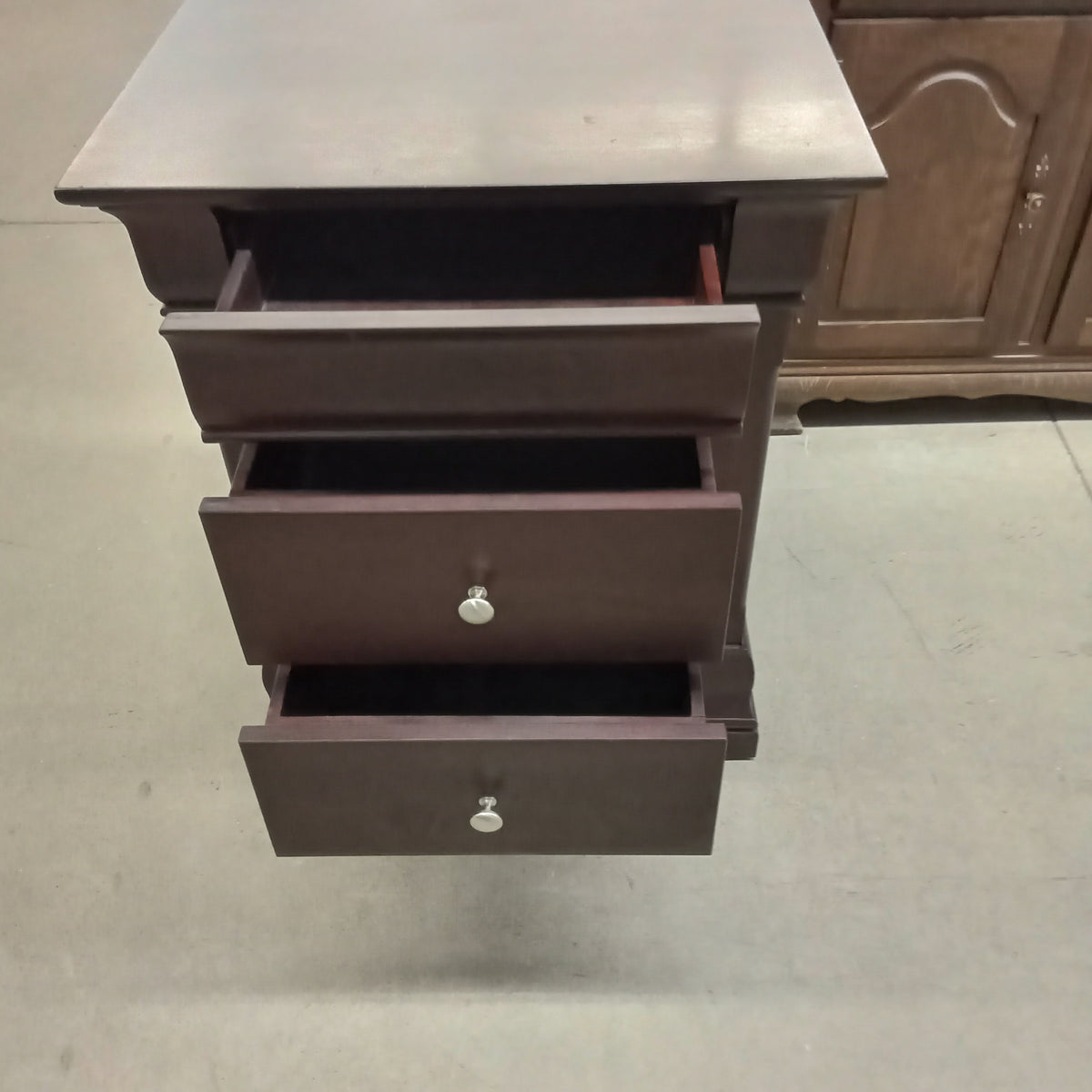26"W Night Stand with Three Drawers