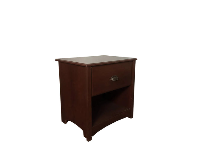 Dark Wood Nightstand