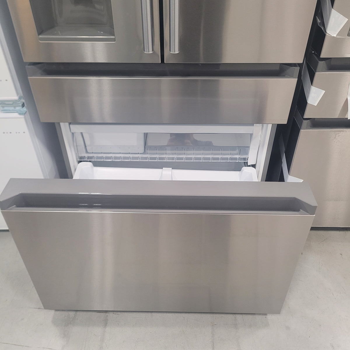 36"W Stainless Steel French Door Fridge Freezer