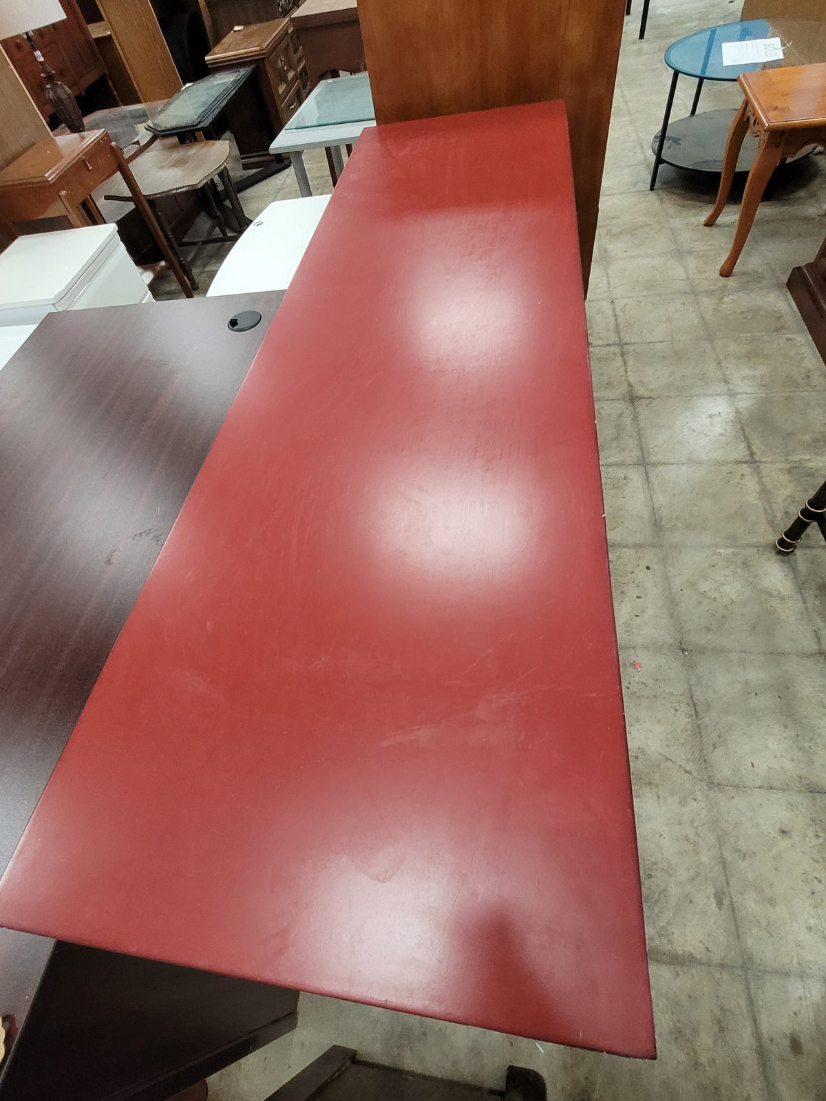 Modern Red Buffet