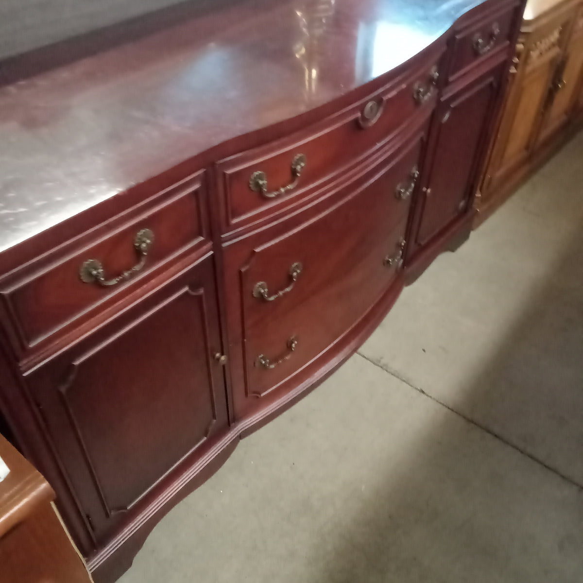 60"W Solid Wood Sideboard