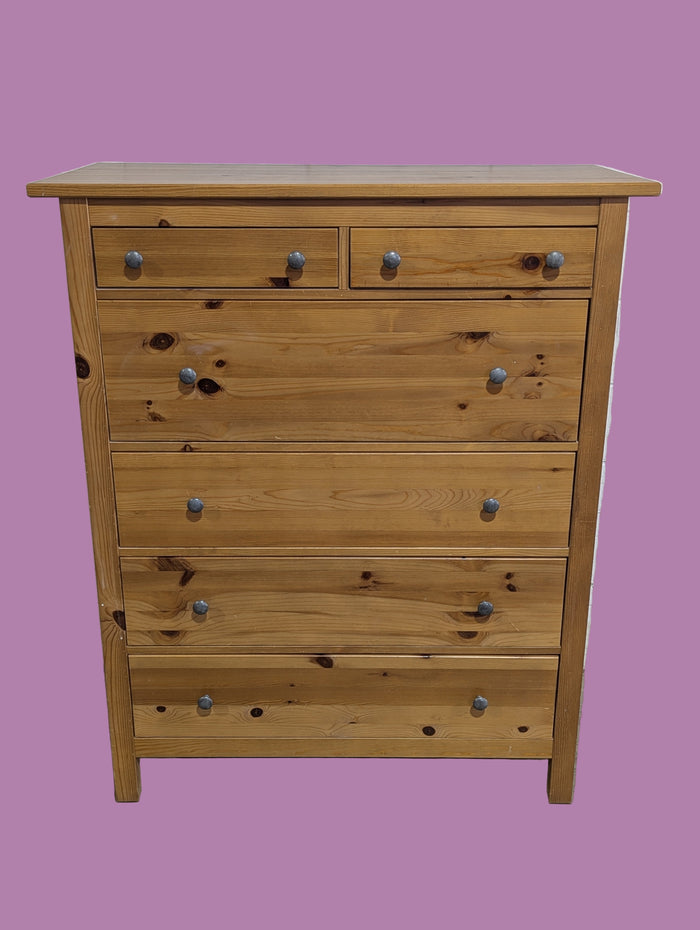IKEA HEMNES *Rare* Pine 6-Drawer Dresser