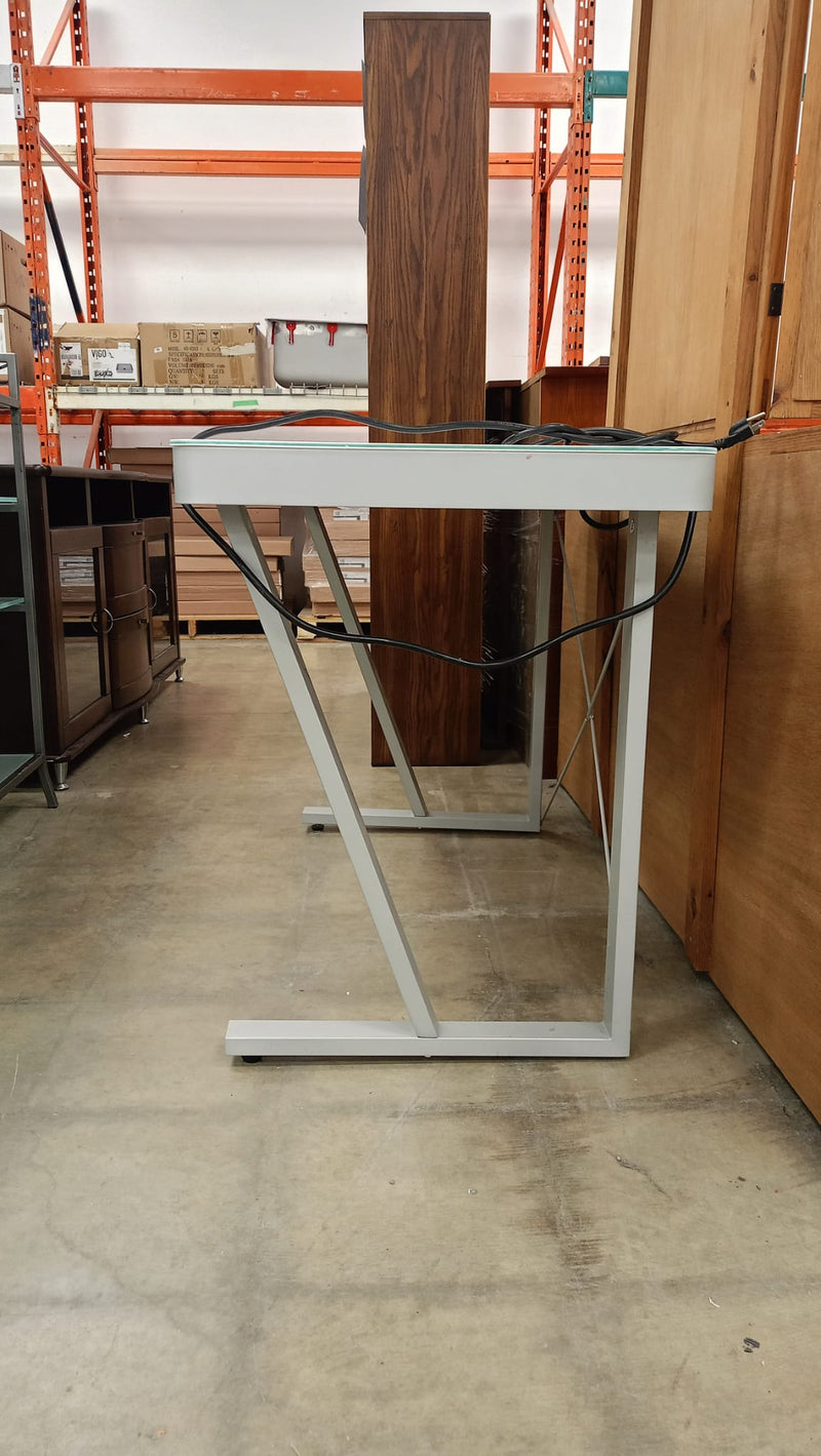 Modern Style Glass Top with Light Table