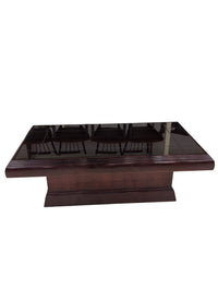 Dark Wood Coffee Table