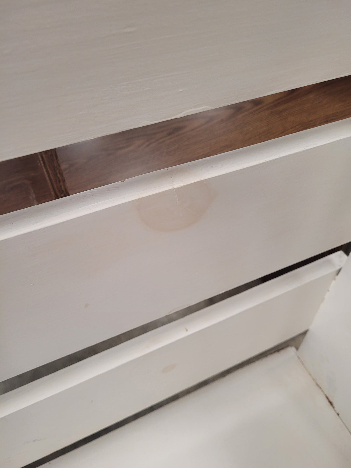 White Entryway Storage Bench