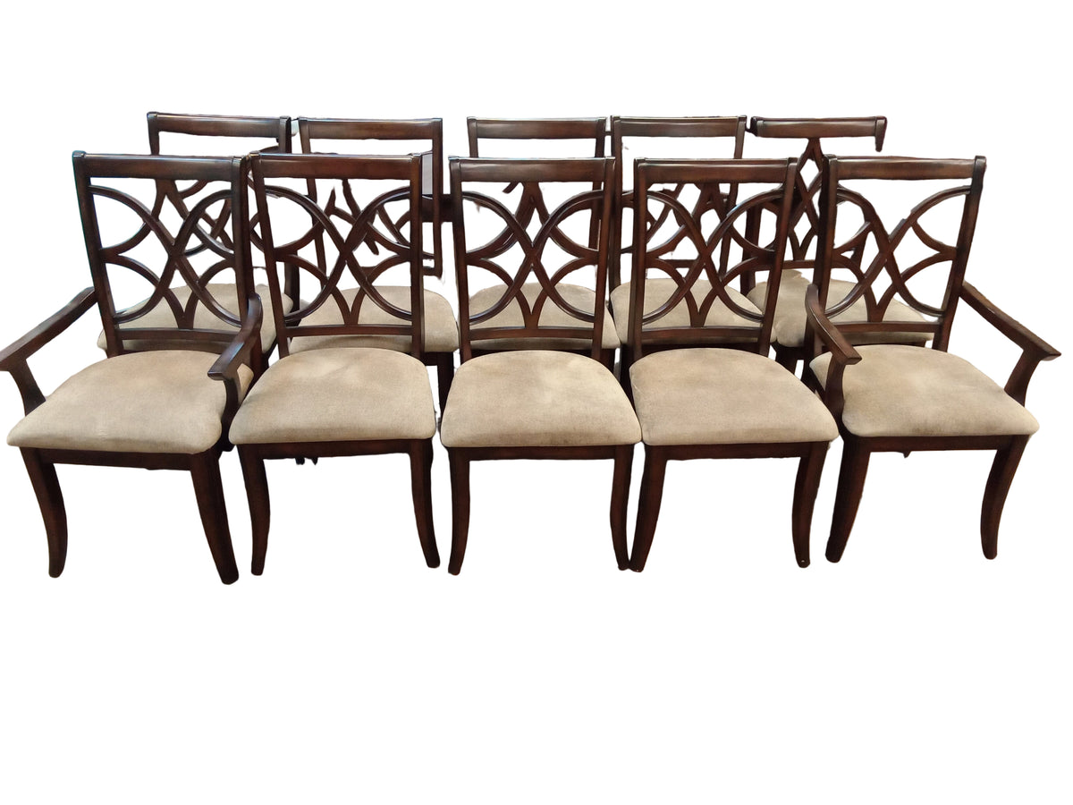 Dining Table with 10 chairs