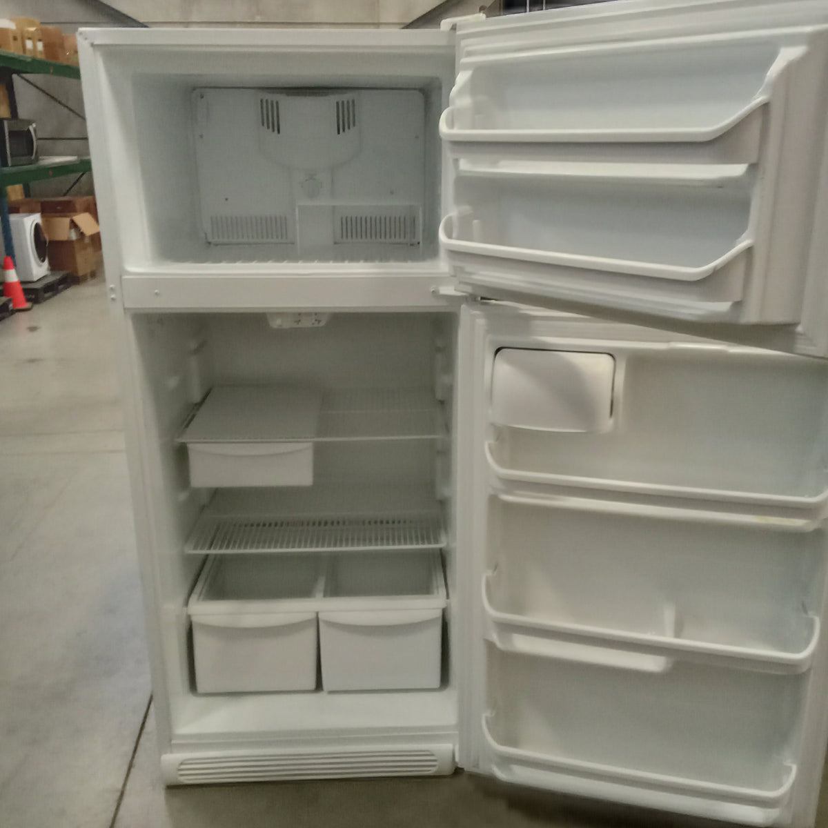 30"W Fridge/Freezer in White