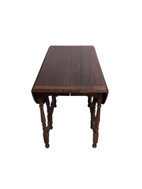 Antique Gate Leg Drop Leaf Table