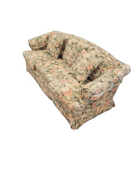 Vintage Floral Skirted Sofa