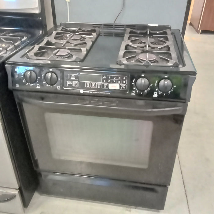 31"W Four Burner Built-in Kitchen Island Gas Stove