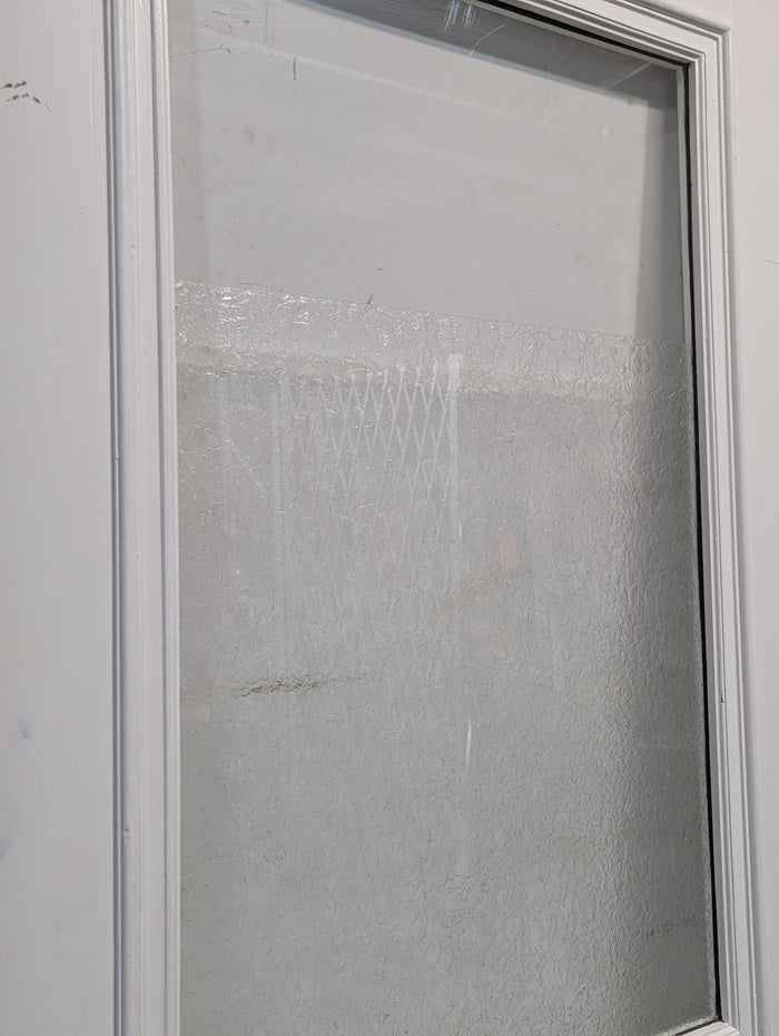 White/Glass Exterior Door 36"x 78.5"