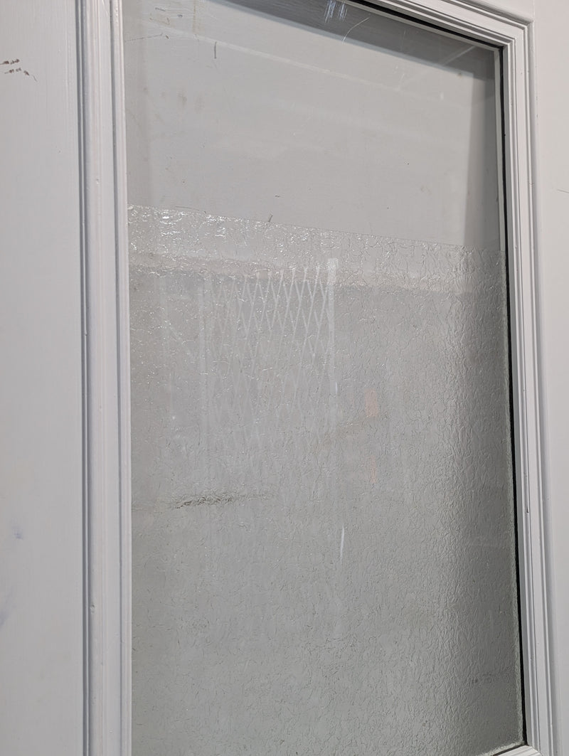 White/Glass Exterior Door 36"x 78.5"