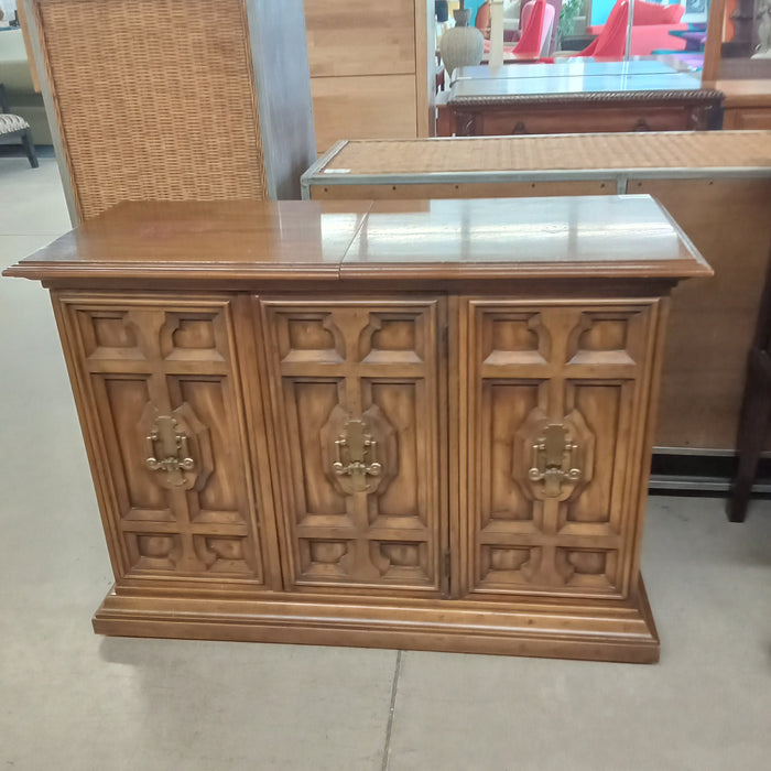 44"W Small Wooden Sideboard