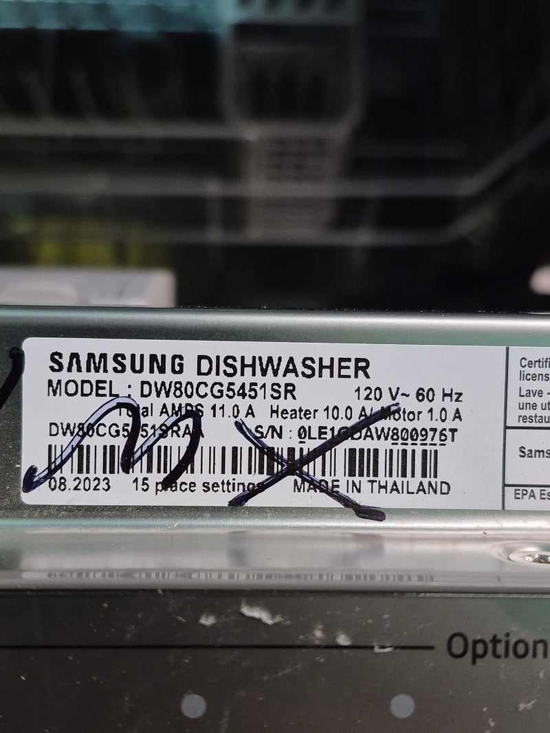 24-inch Built in Top Control Dishwasher with 3rd Rack Fingerprint Resistant Stainless Steel