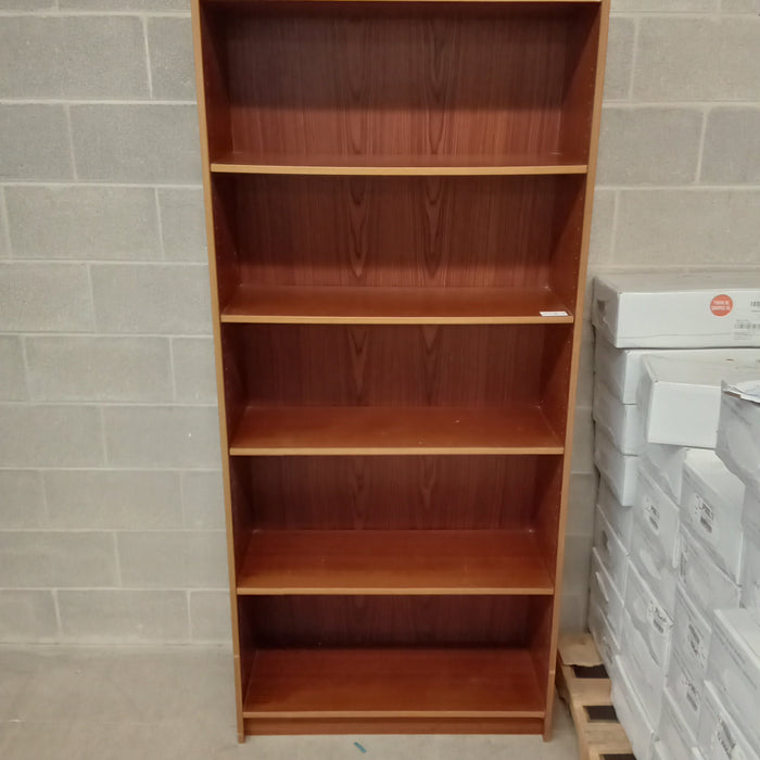 Brown Wooden Bookcase #HJ4