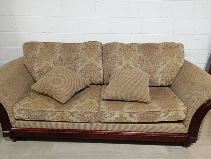 Corduroy Sofa In Light Beige