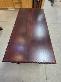 Chippendale Style Mahogany Executive Desk