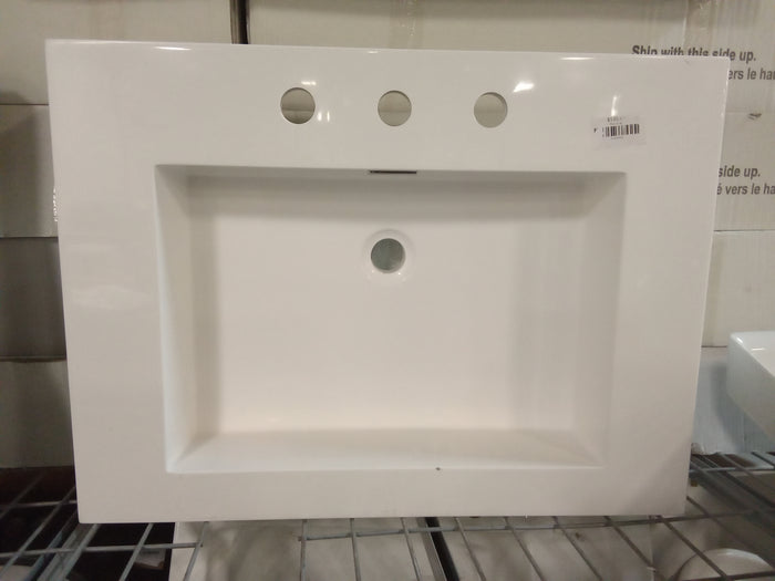 27 1/2" x 20" Bathroom Drop-in Sink