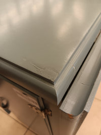 Pigeon Post Blue Drop-Leaf Buffet Table